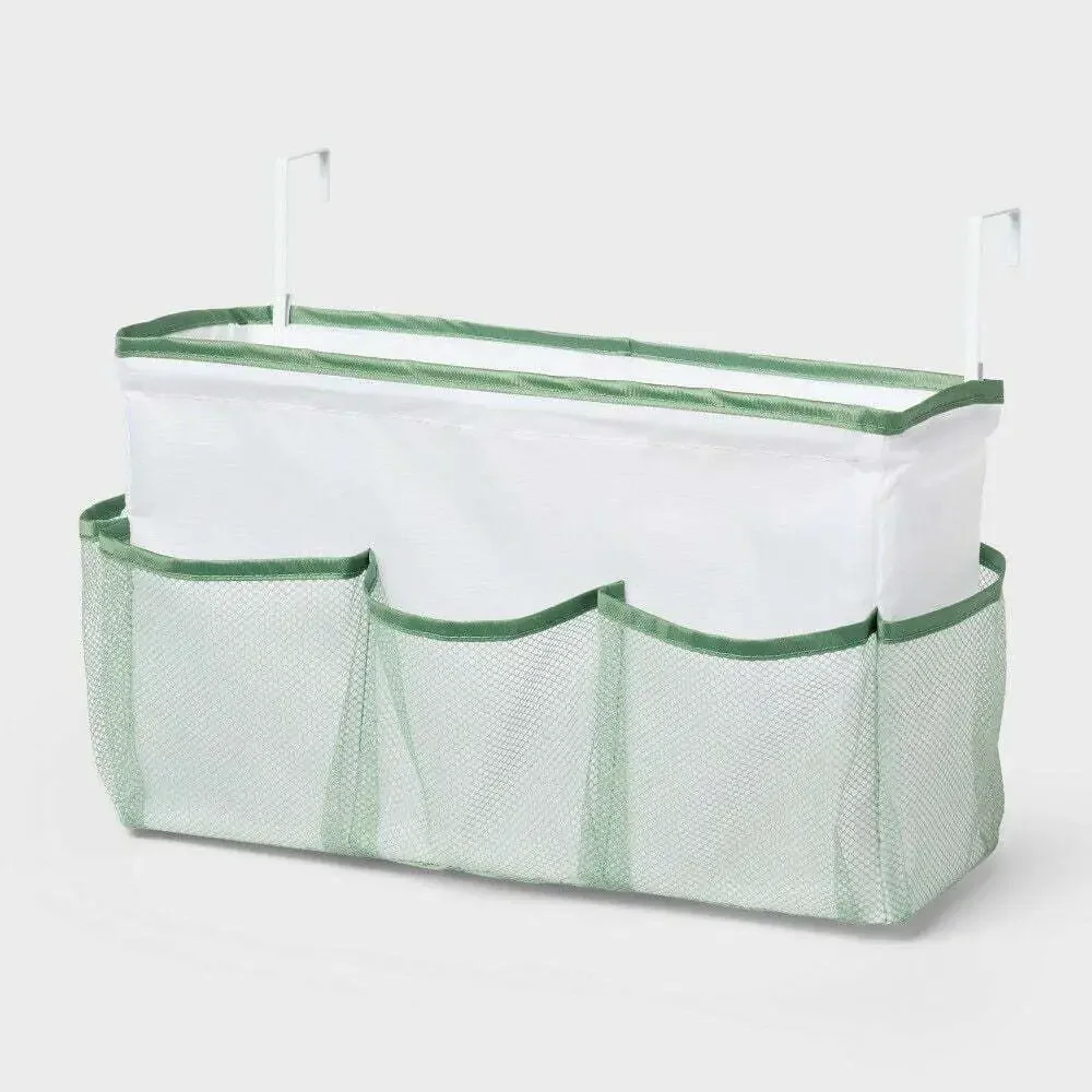 Room‎ Essentials Over-the-Door Fabric Storage Caddy with Mesh Pockets